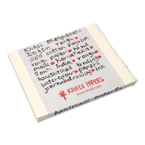 KHADI Handgeschöpftes Künstler-Büttenpapier BLOCK BOOK