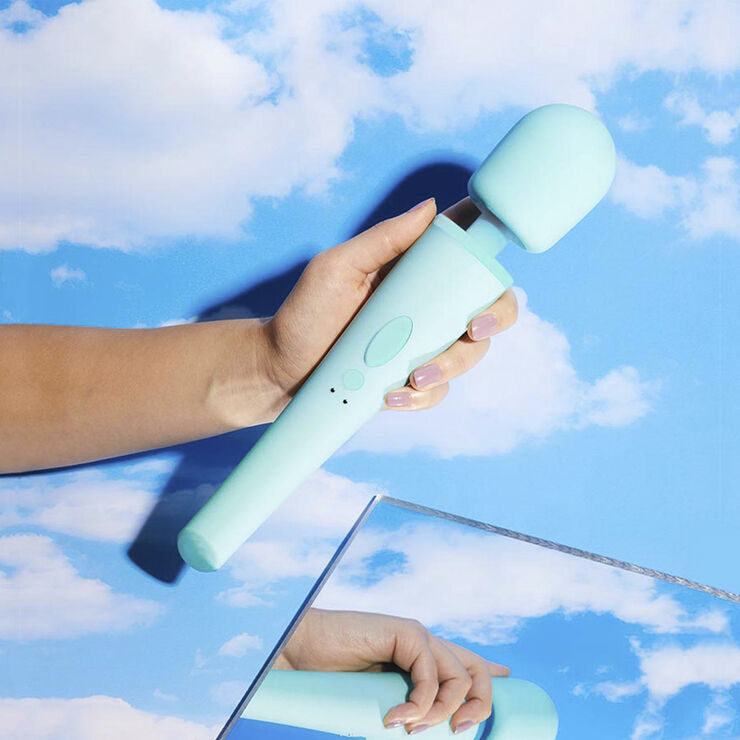 Unbound Babes Ollie Magic Wand Vibrator Aqua