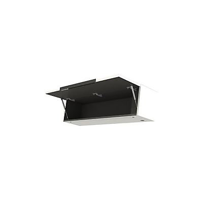 Meuble de rangement salle de bains haut blanc laqué Pamili 120 cm