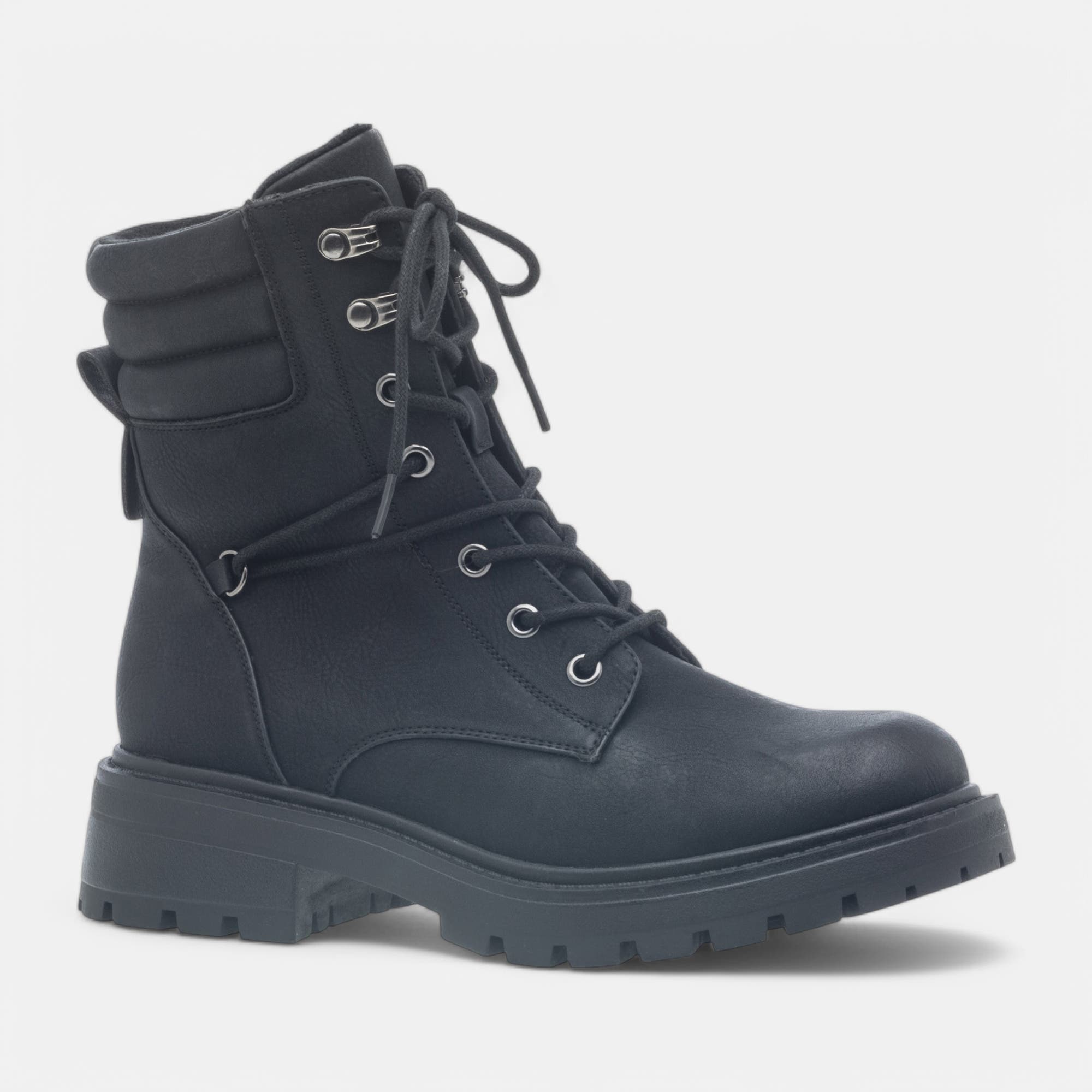 Bottines à lacets Femme noir