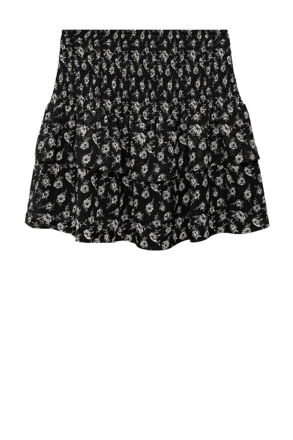 MANGO TEEN strokenrok zwart