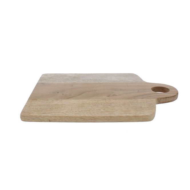Deko-Holzbrett - braun - ca. 40 x 25 x 1,5 cm