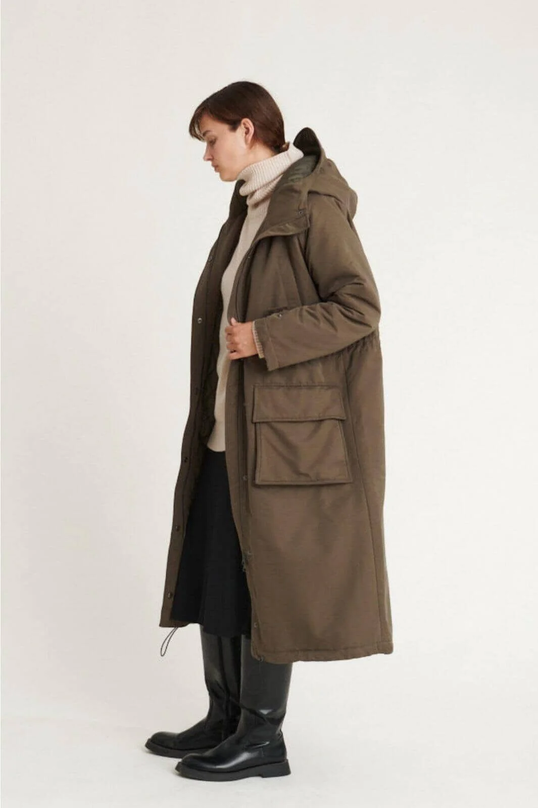 Basic Apparel Ajlin Parka 126 tarmac