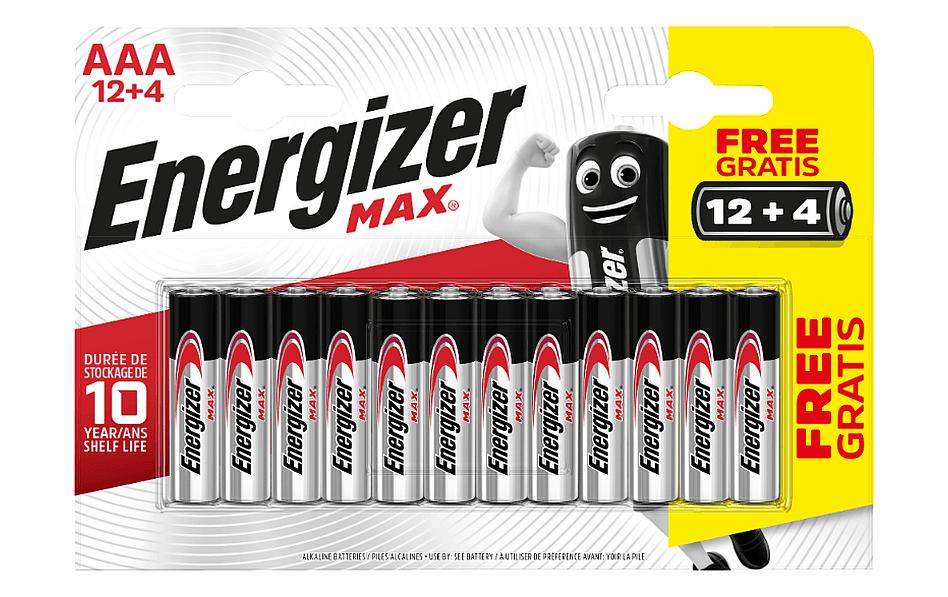 Batterie MAX AAA , 16 StückTyp LR03 / AAA / Micro, 16 Stück