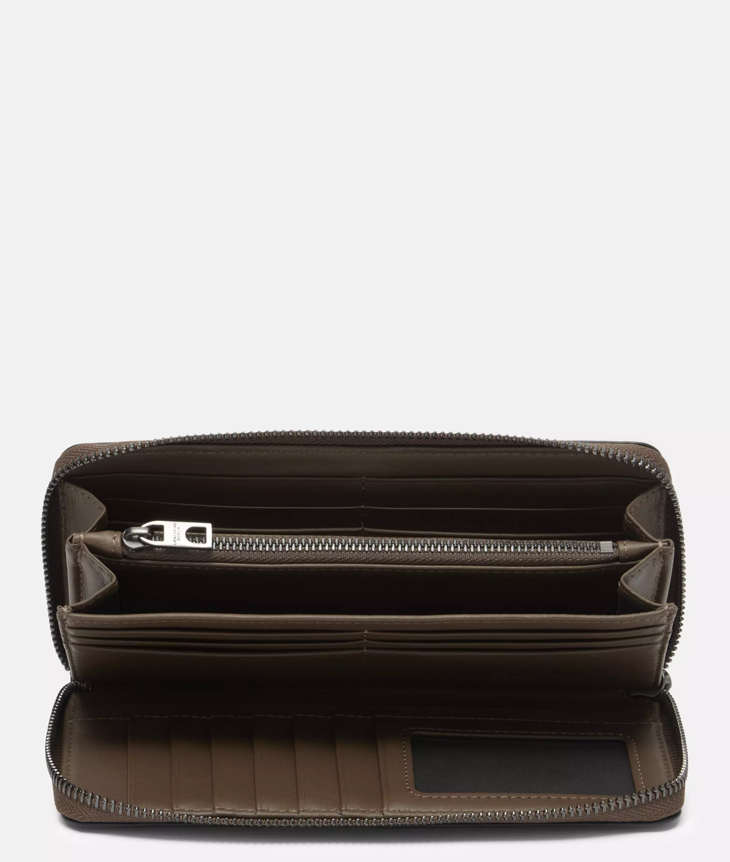 Wallet Large wallet made from waxed leather