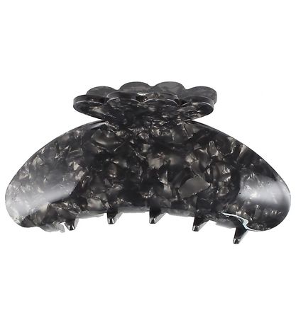 By Stær Haarspange - Asta - 10x5 cm - Schwarz Meliert