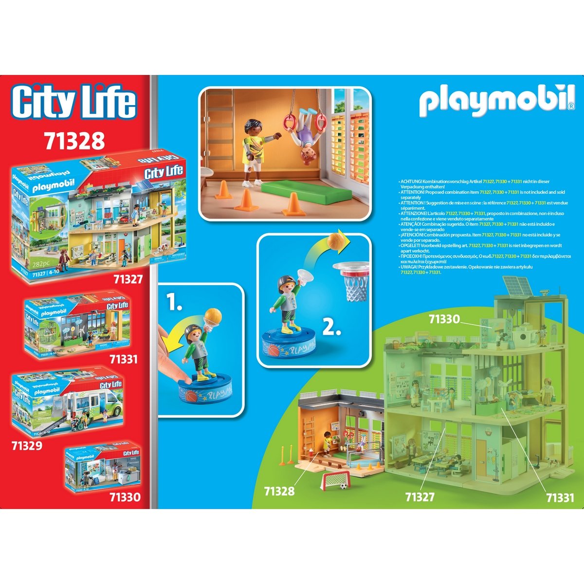 Salle de sport - Playmobil City Life 71328