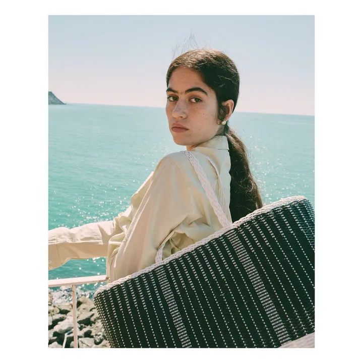 Palorosa Panier Bicolore L | Noir