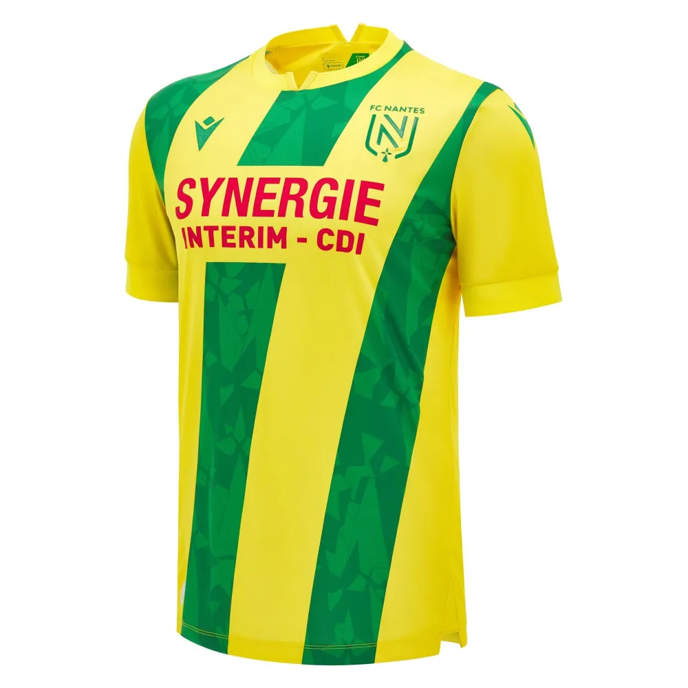 Macron FC Nantes 24/25 Heim kurzarm-T-shirt