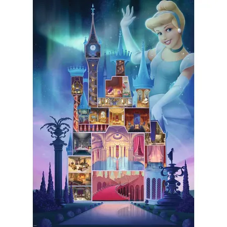 Ravensburger Puzzle - Disney Castles: Cinderella, 1000 Teile