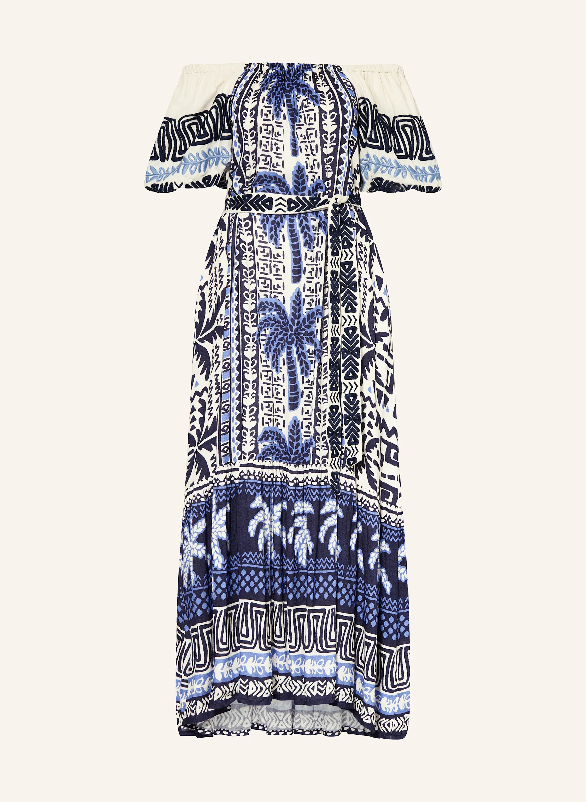 MISS JUNE Off-Shoulder-Kleid