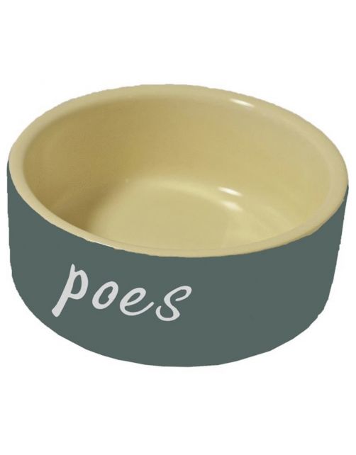 Homestyle Katteneetbak Steen 12 cm - Kattenvoerbak