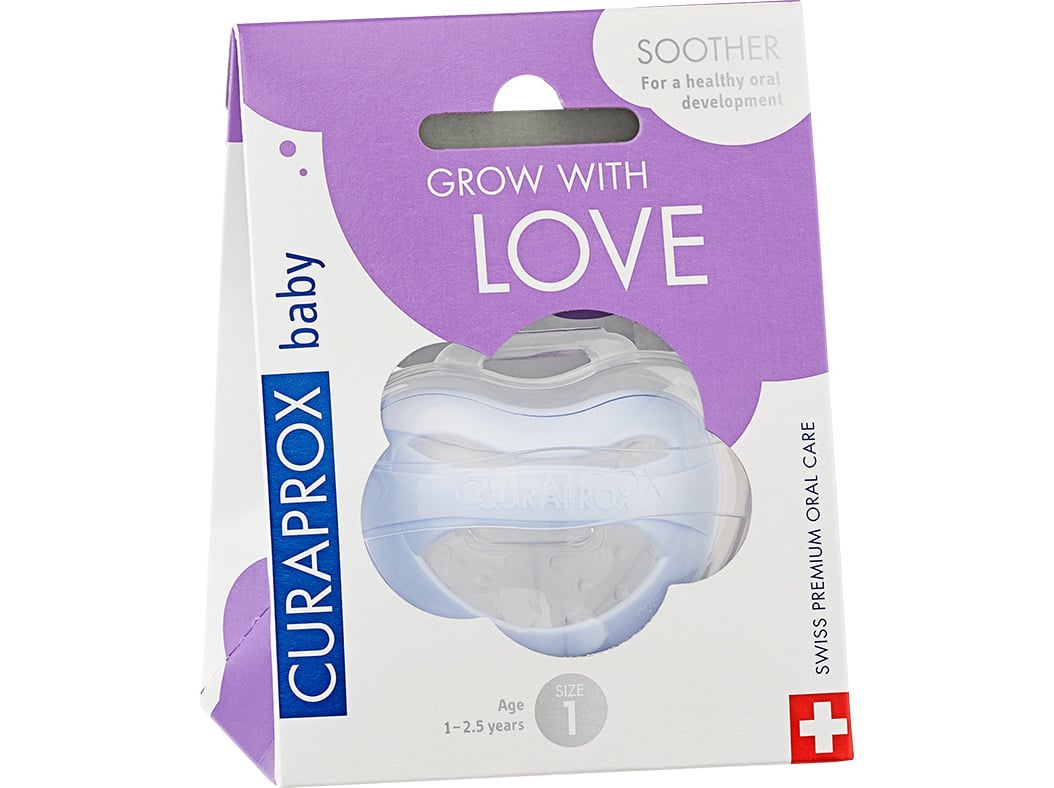CHUPETAS CURAPROX BABY AZUL TAM 1