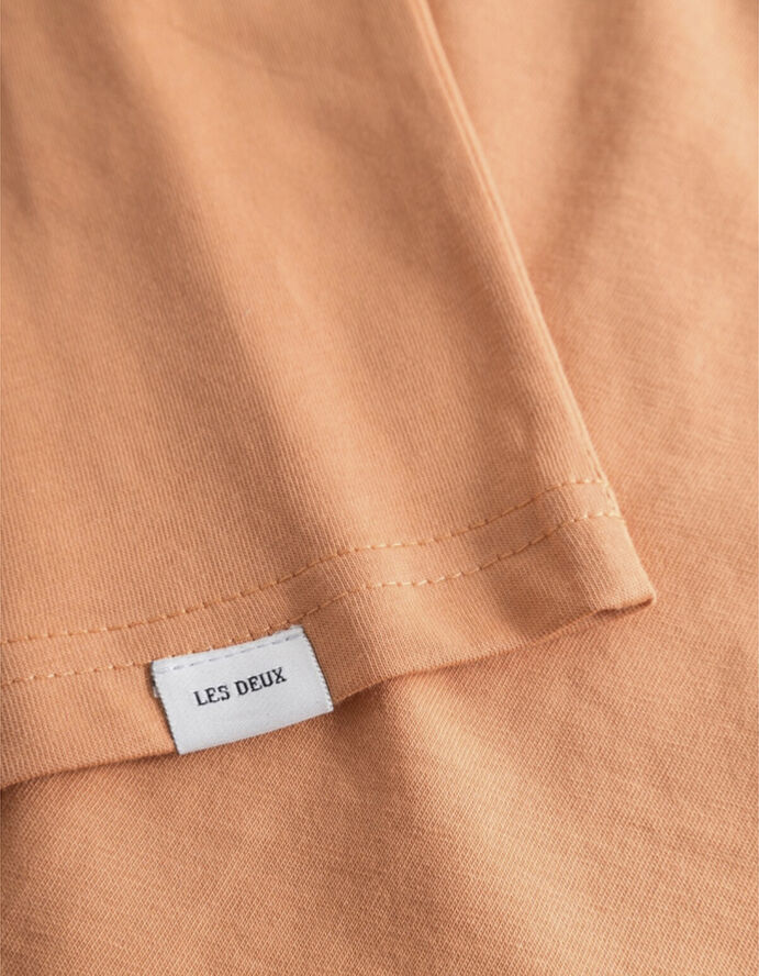 Les Deux Nørregaard T-Shirt - Seasonal Baked papaya/orange