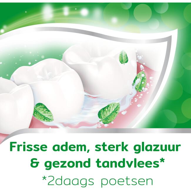 Aquafresh Anti Cariës Tandpasta Voor Gezonde Tanden & Een Frisse Adem 75 ML Recyclebare Plastic Tube & Dop