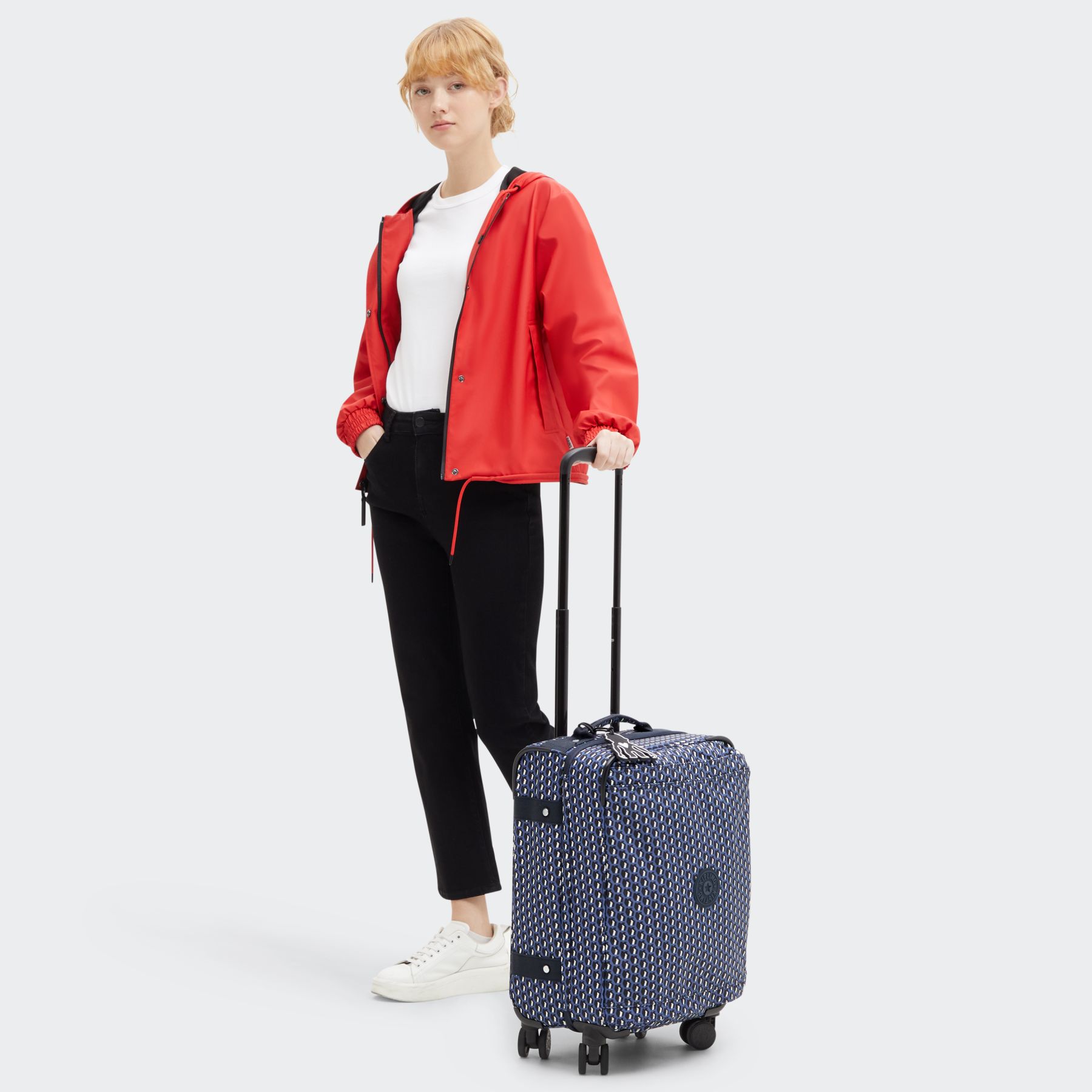 SPONTANEOUS S Valise cabine à 4 roues - 3D K Blue