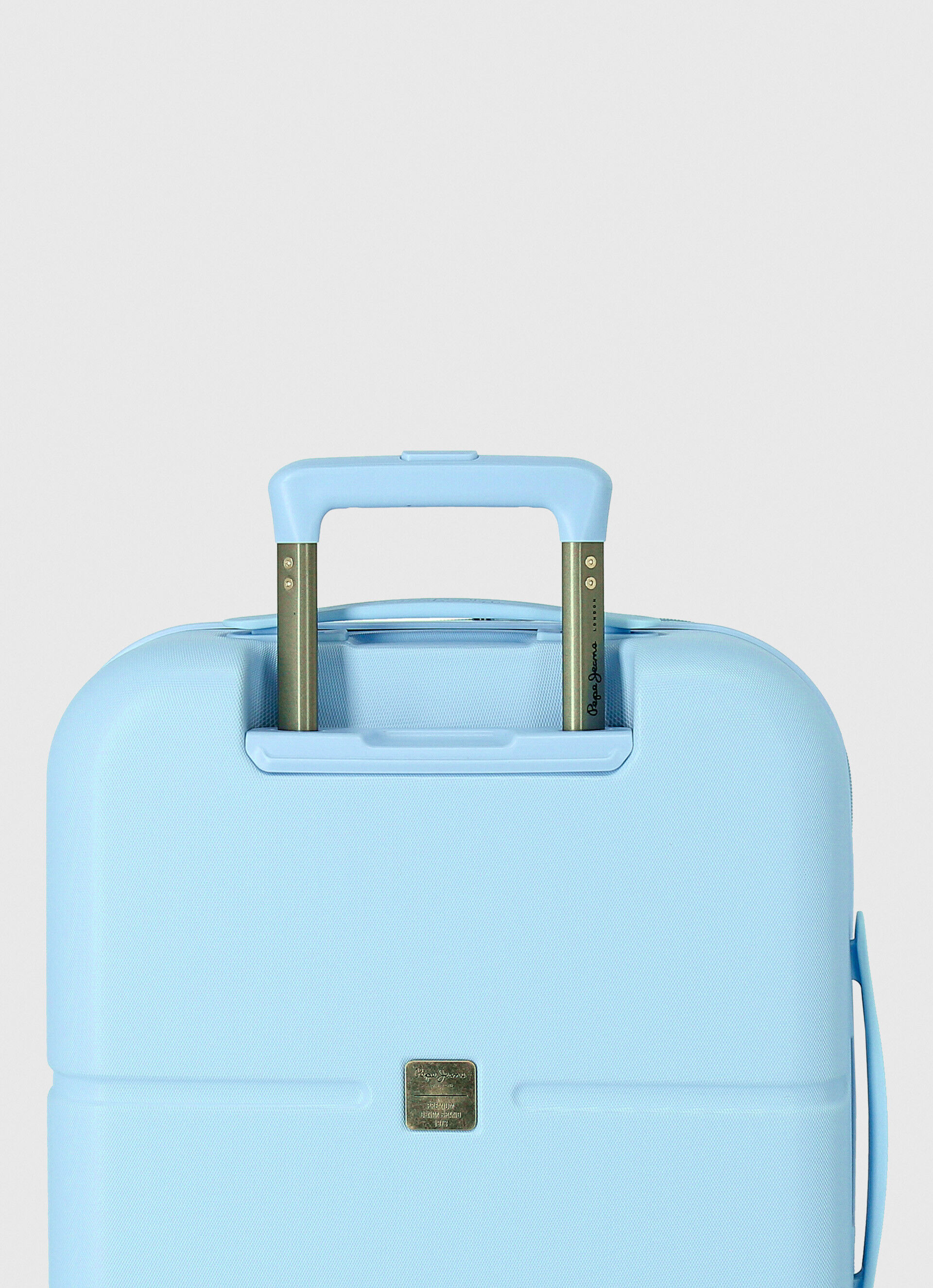 Carrinho MALETA 55CM ABS - azul celeste exclusivo