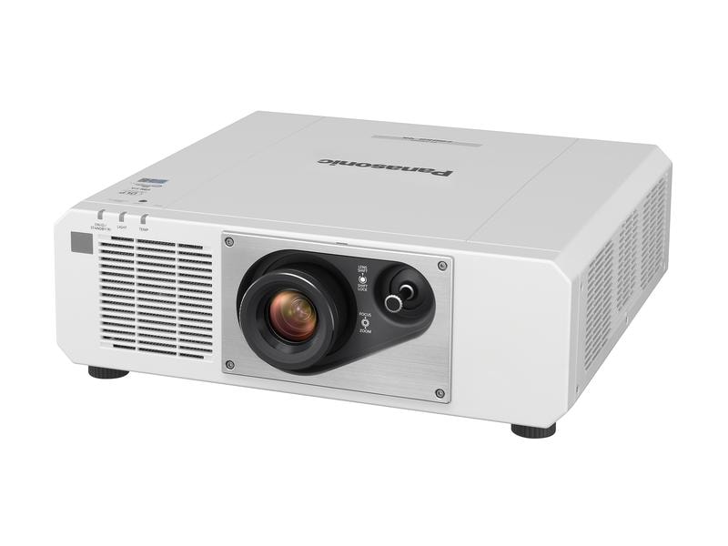 Panasonic Projektor PT-FRQ60 Weiss DLP Projektor mit Festobjektiv und 4K-Auflösung