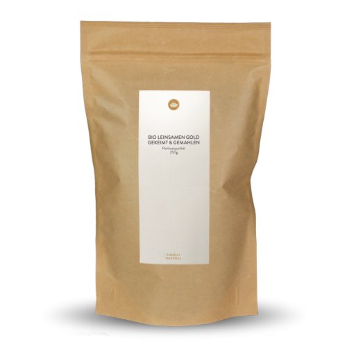 Sunday Natural Products  BIOLEINSAMEN GOLDGEKEIMT & GEMAHLEN