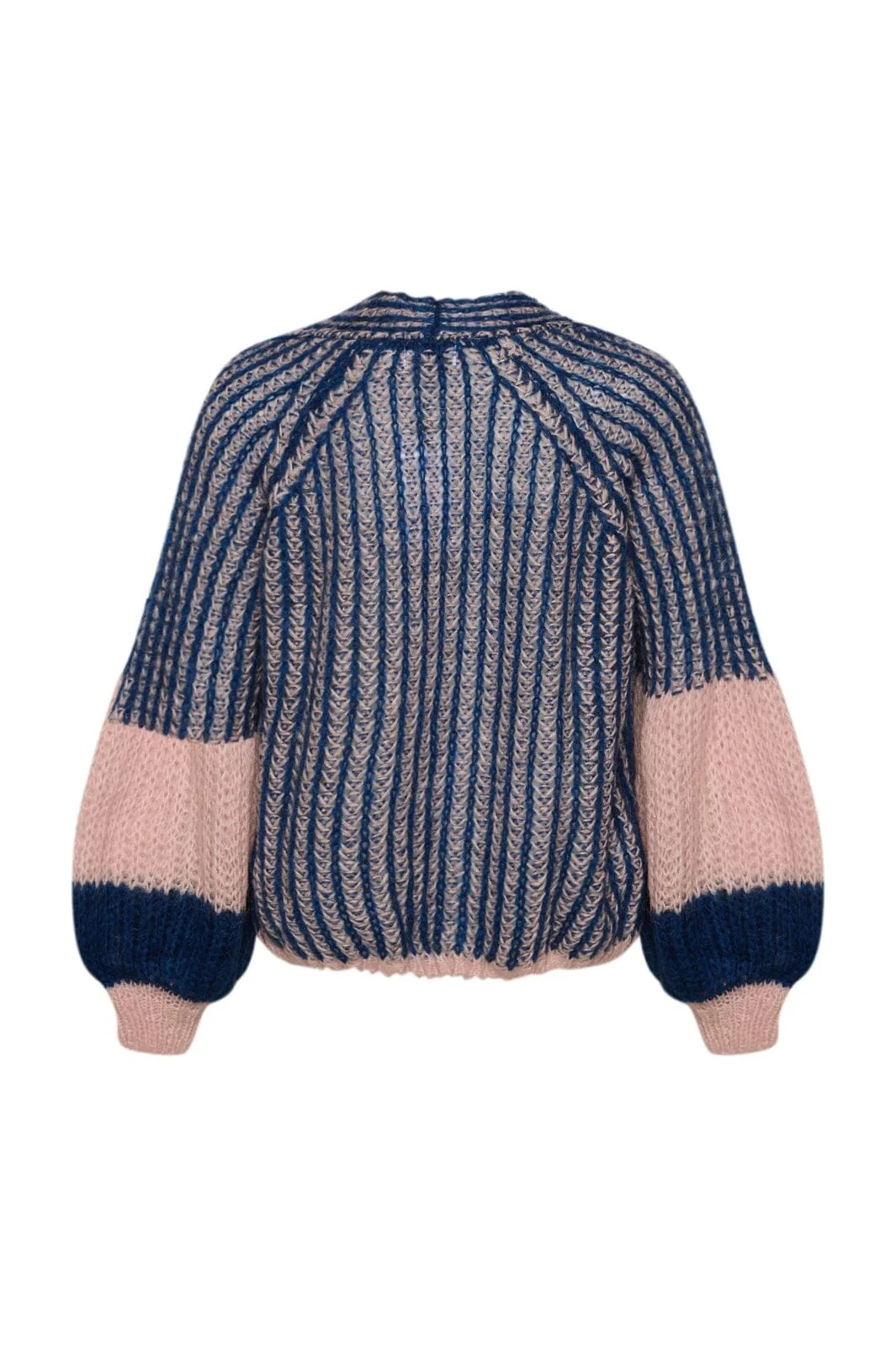 Noella Liana Knit Sweater rose navy