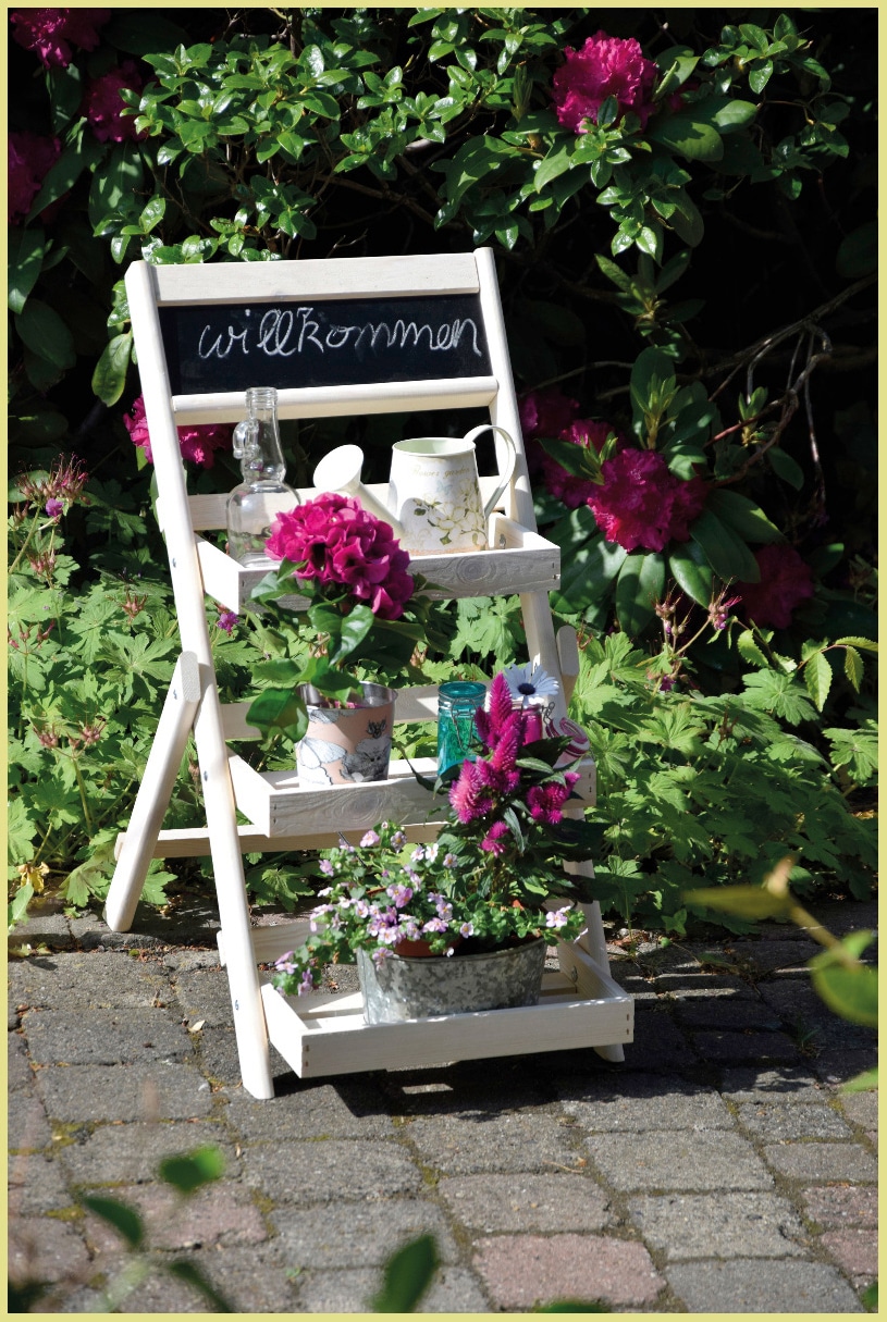 dobar Pflanzentreppe BxTxH: 38,5x49,5x69 cm, klappbar
