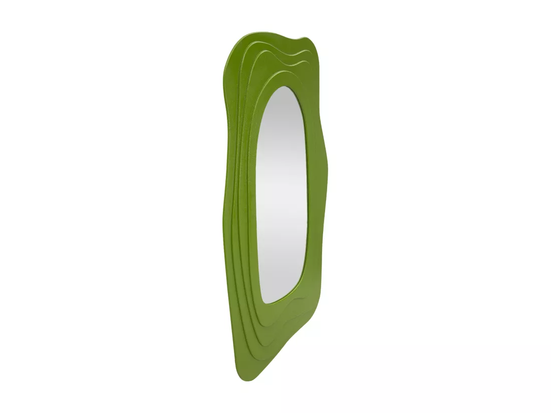 Miroir mural vert 90x4x165 cm