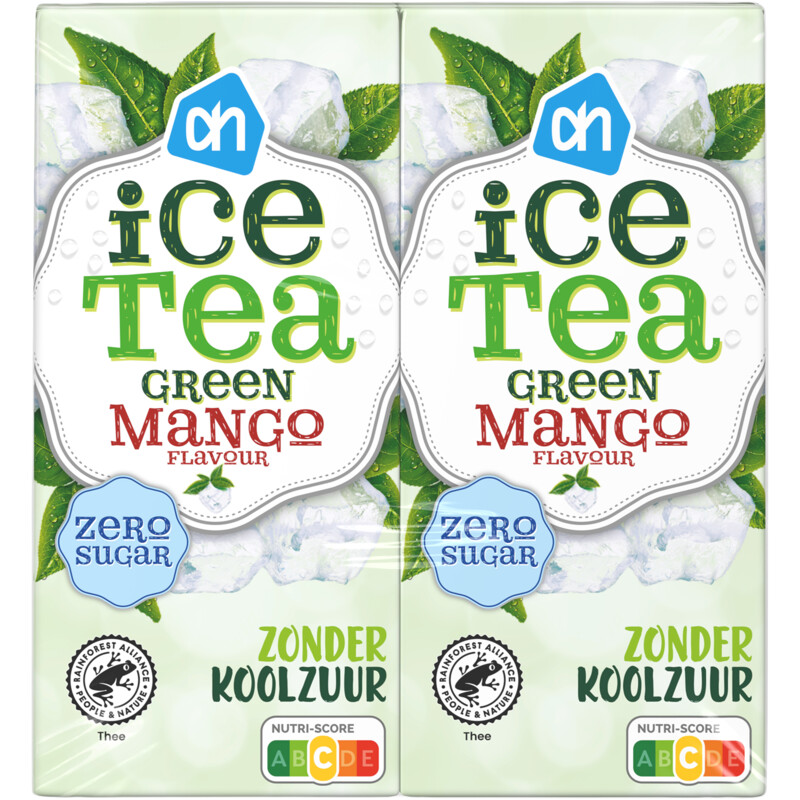 AH Ice tea green mango zero 10-pack
