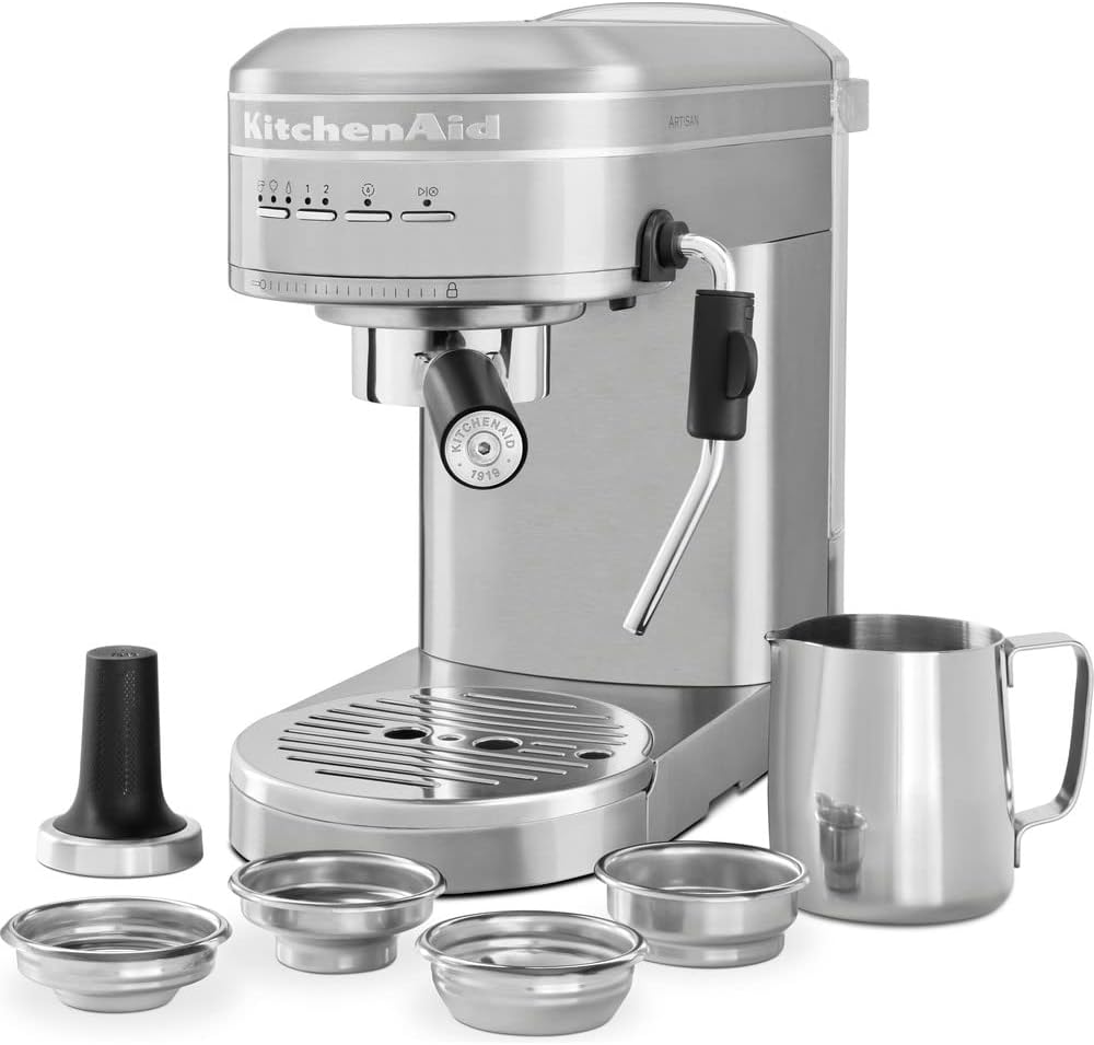 KitchenAid ESPRESSOMASCHINE - ARTISAN - EDELSTAHL 5KES6503ESX