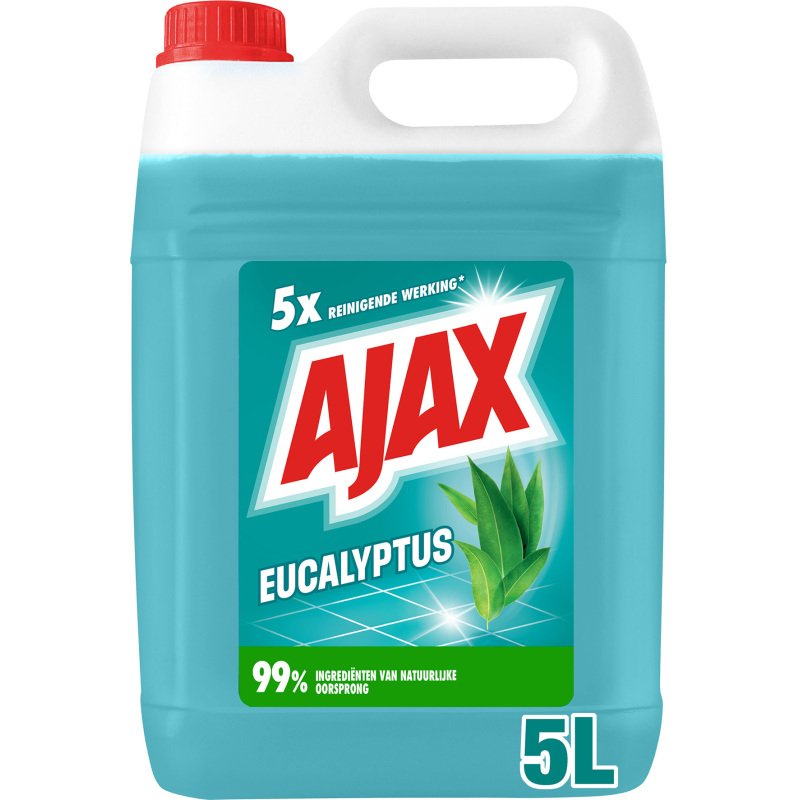 Nettoyant multi-usages Ajax Eucalyptus - Bidon de 5 L