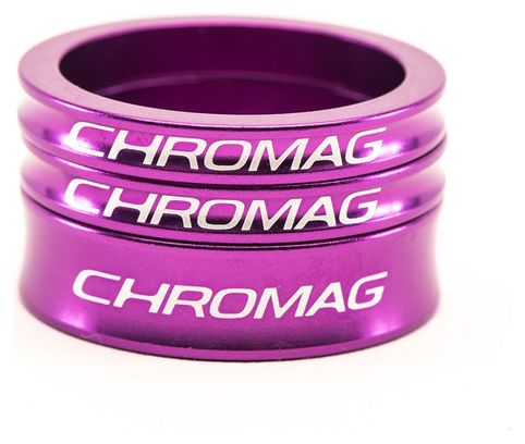 Entretoises de Direction Chromag Aluminium Violet