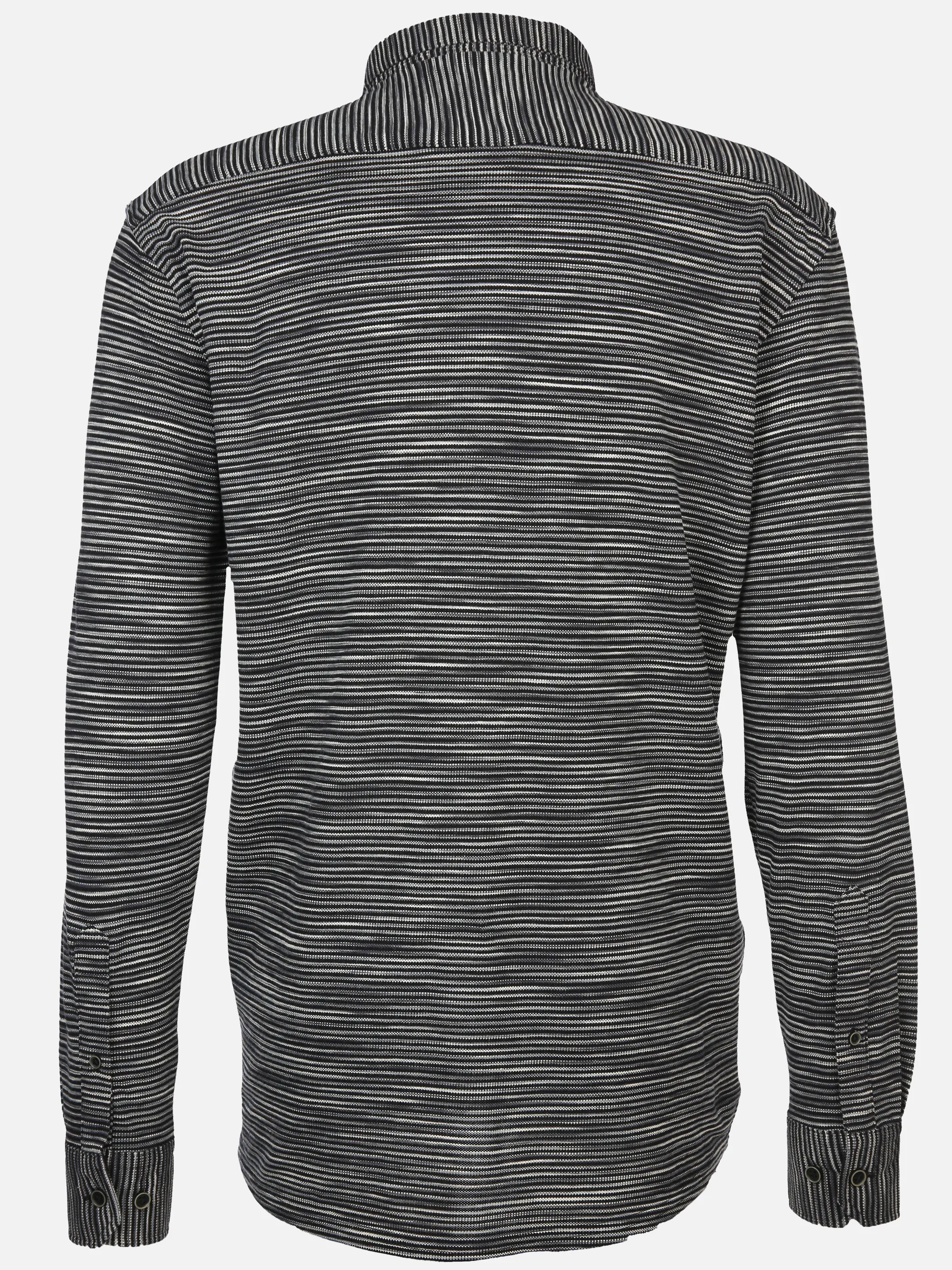 Herren Jerseyhemd mit kleinem Flachkragen