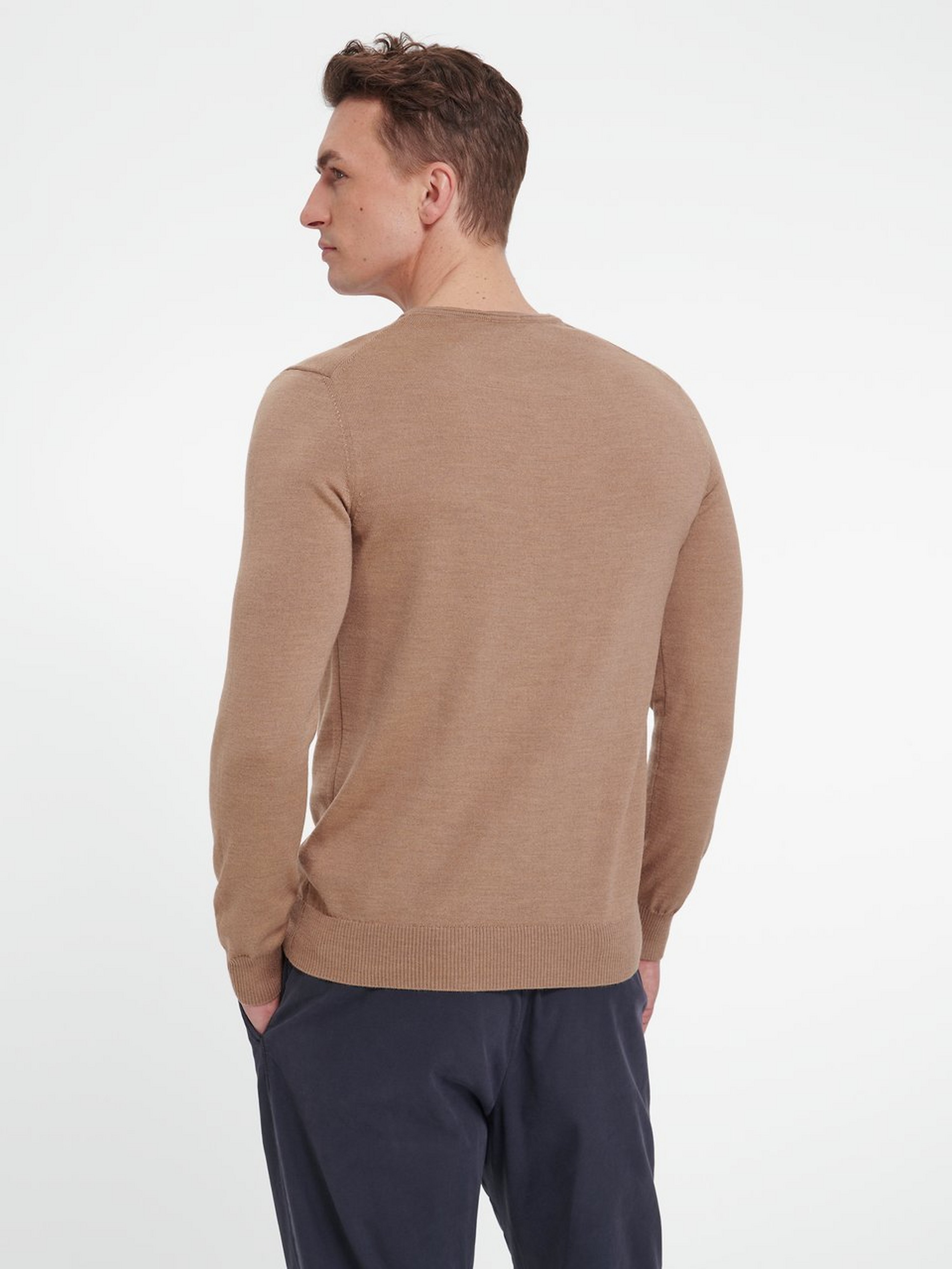 Rundhals-Pullover 