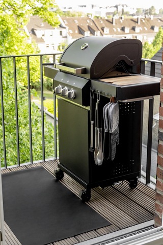 WENKO Hakenleiste »Modell Ima« magnetisch, mit 4 Haken für Spültücher und Grillzubehör, ohne Bohren