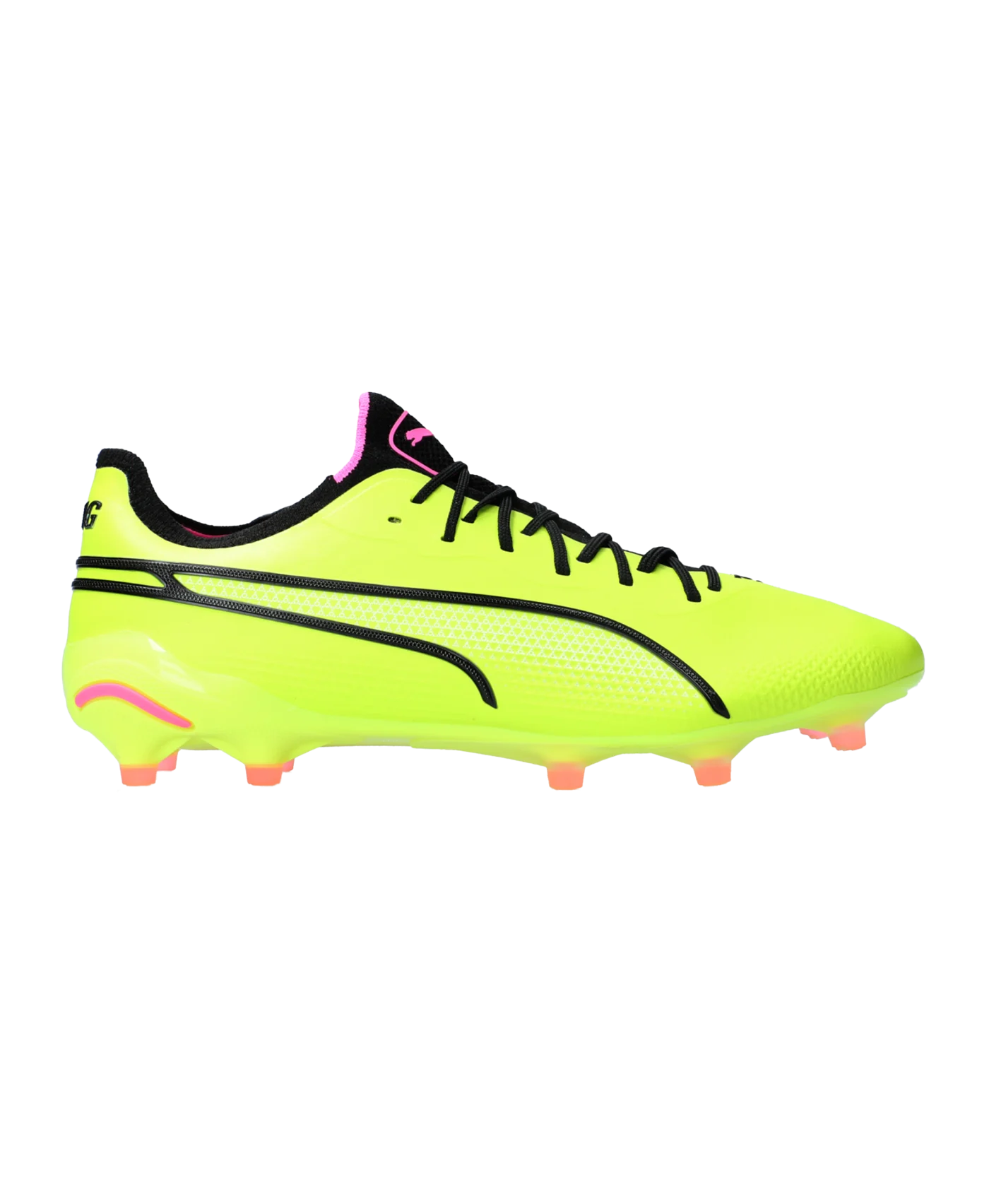 PUMA KING Ultimate FG/AG Phenomenal Damen Gelb Schwarz Pink F04