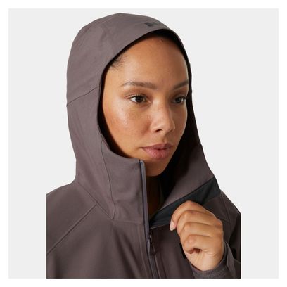 Veste Imperméable Femme Helly Hansen Verglas 3L Gris