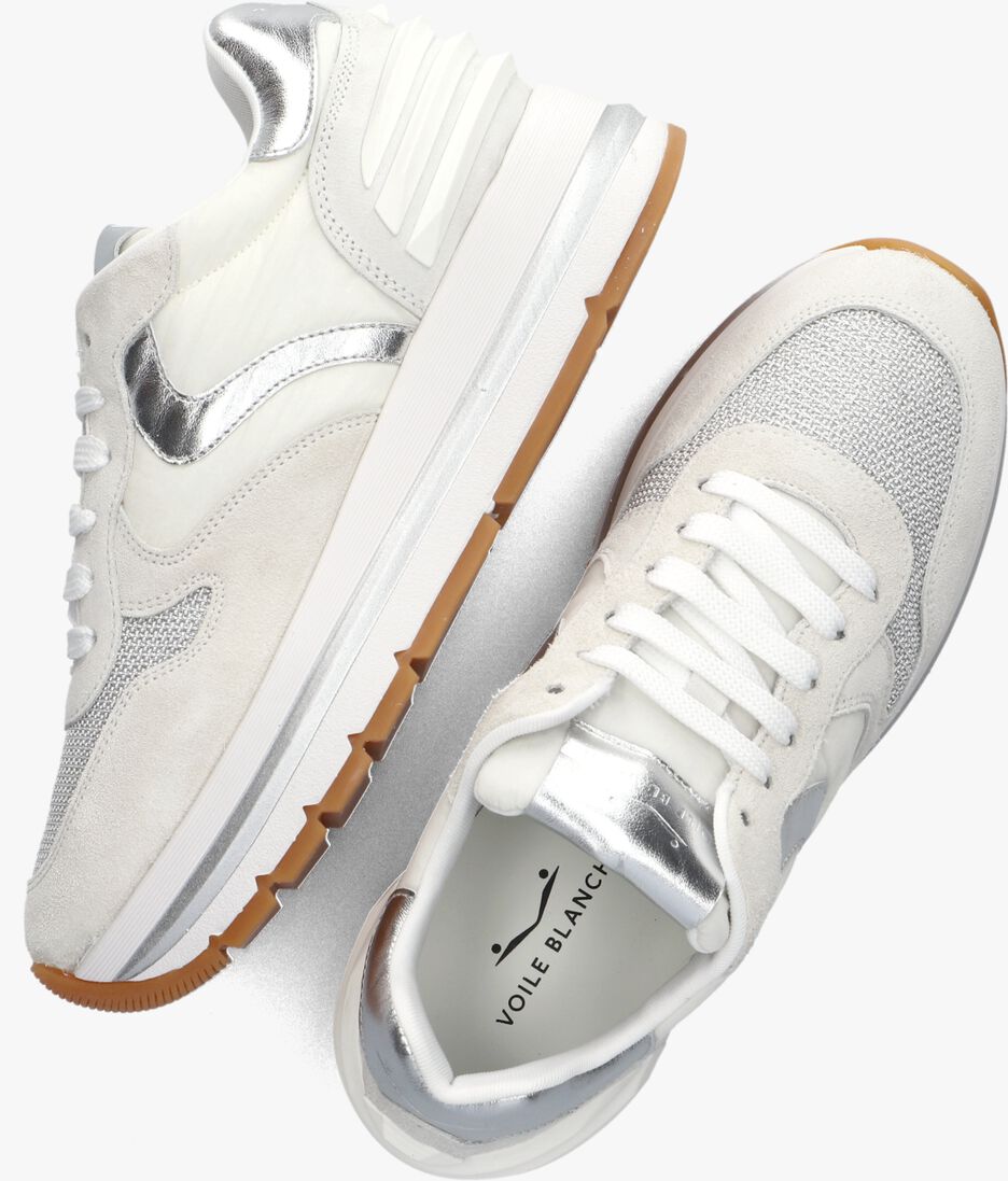 VOILE BLANCHE beige voile blanche lage sneakers maran power