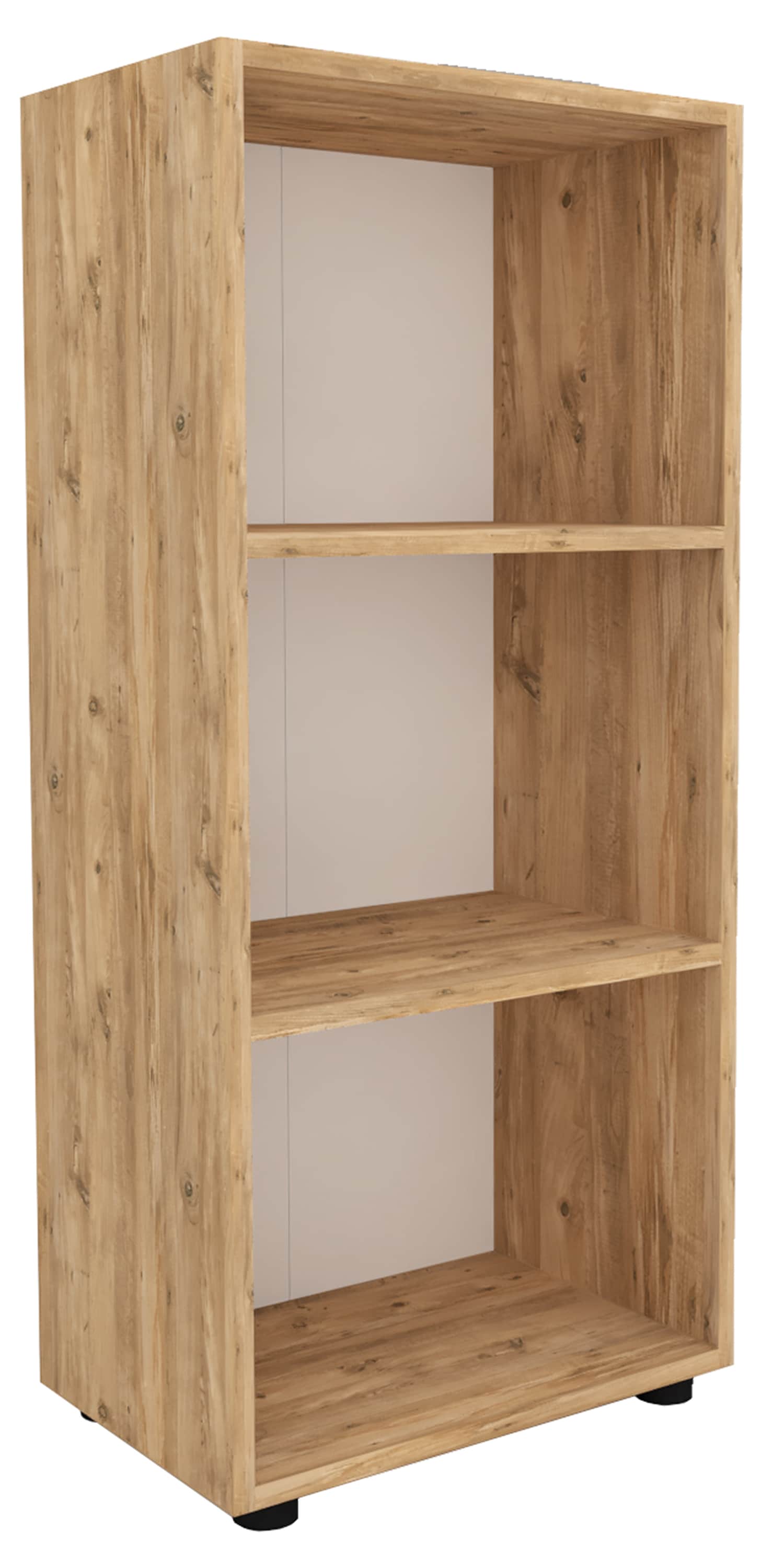 VCM Holz Büro Stand Regal Bücher Ordner Aktenregal Ordnerregal Bücherregal Ulas 3f