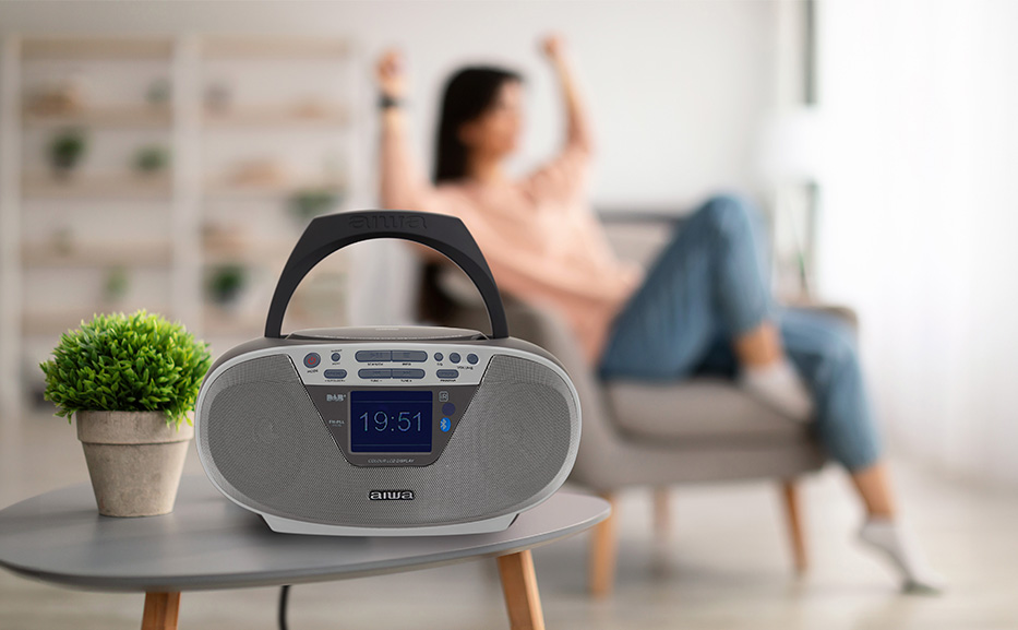 Aiwa BBTU-500DAB/SL Radio DAB+/CD met USB