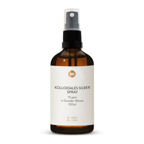 Sunday Natural Products  KOLLOIDALES SILBER 80% KOLLOIDAL 10 PPM SPRAY