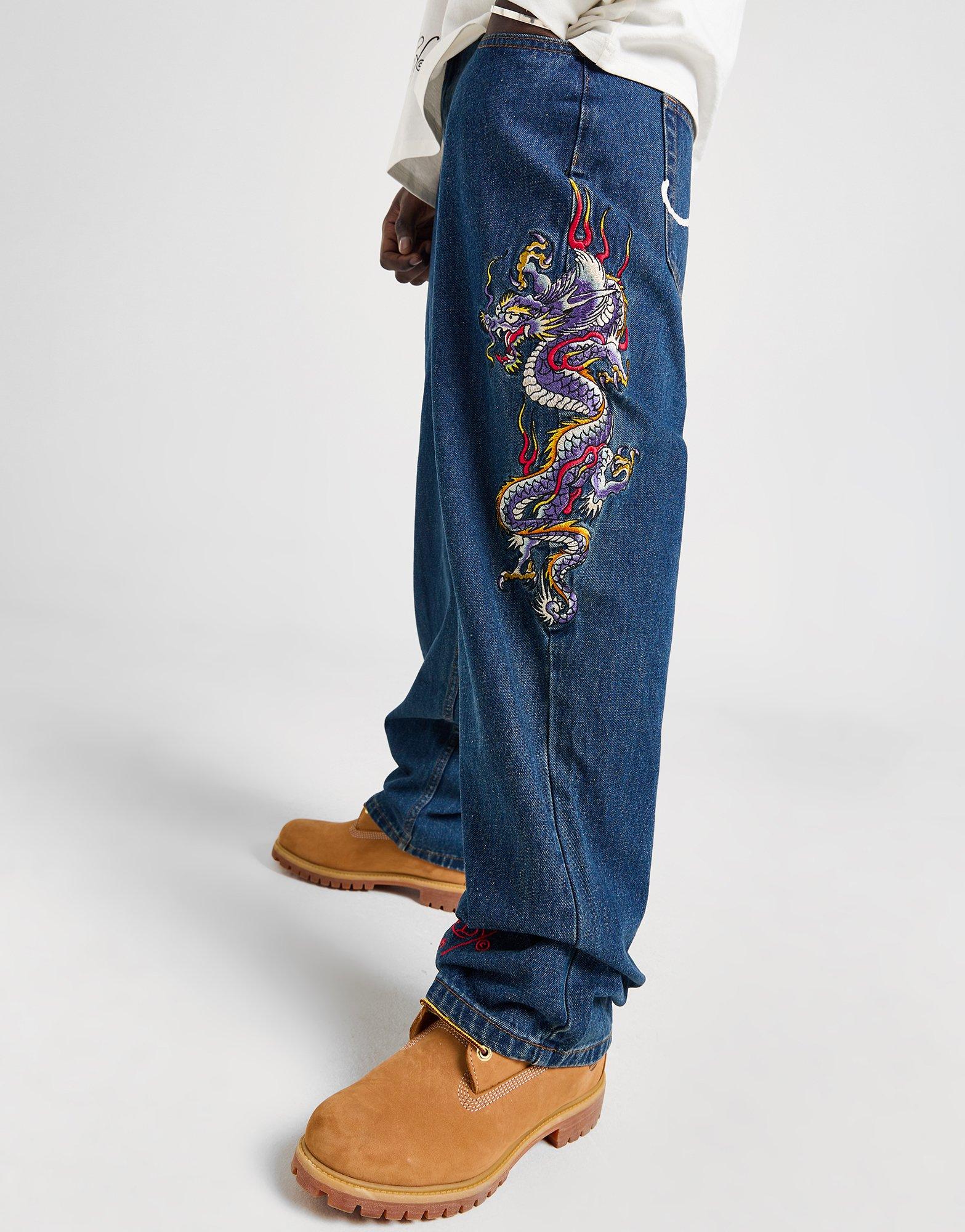 Ed Hardy Jeans baggy Dragon
