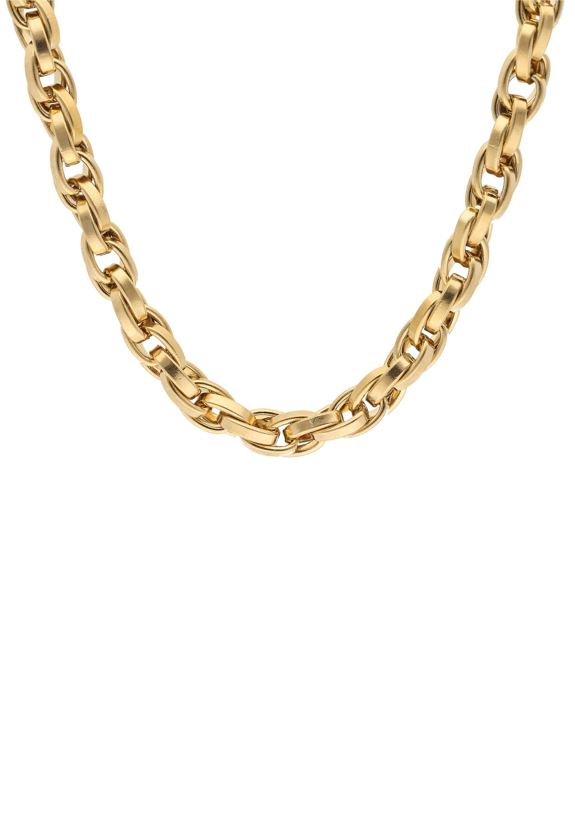 Firetti Edelstahlkette »Schmuck Geschenk Doppelankerkettengliederung, 6 mm breit«