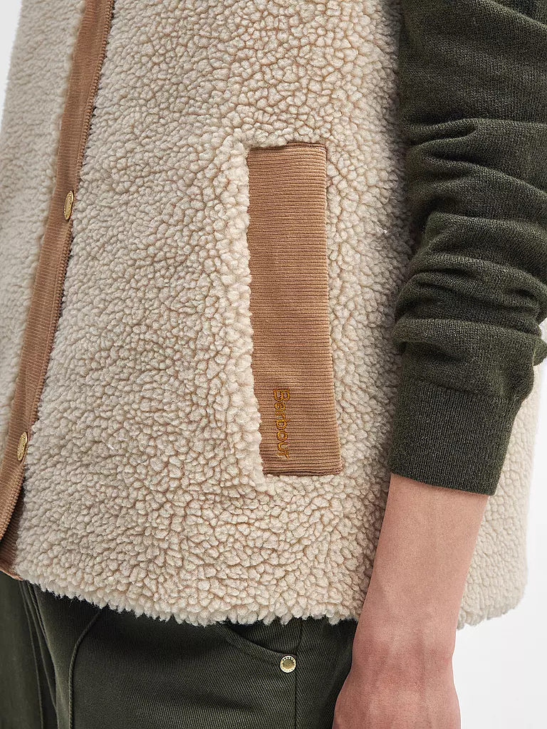 BARBOUR Gilet creme