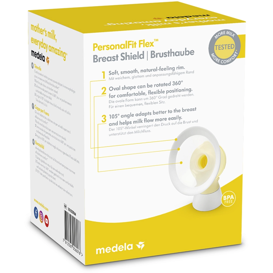 Medela Brusthauben PersonalFit Flex Gr. S, 21mm 2 Stück