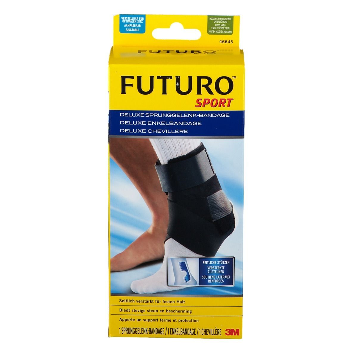 FUTURO™ Sport Deluxe Sprunggelenk-Bandage Einheitsgröße