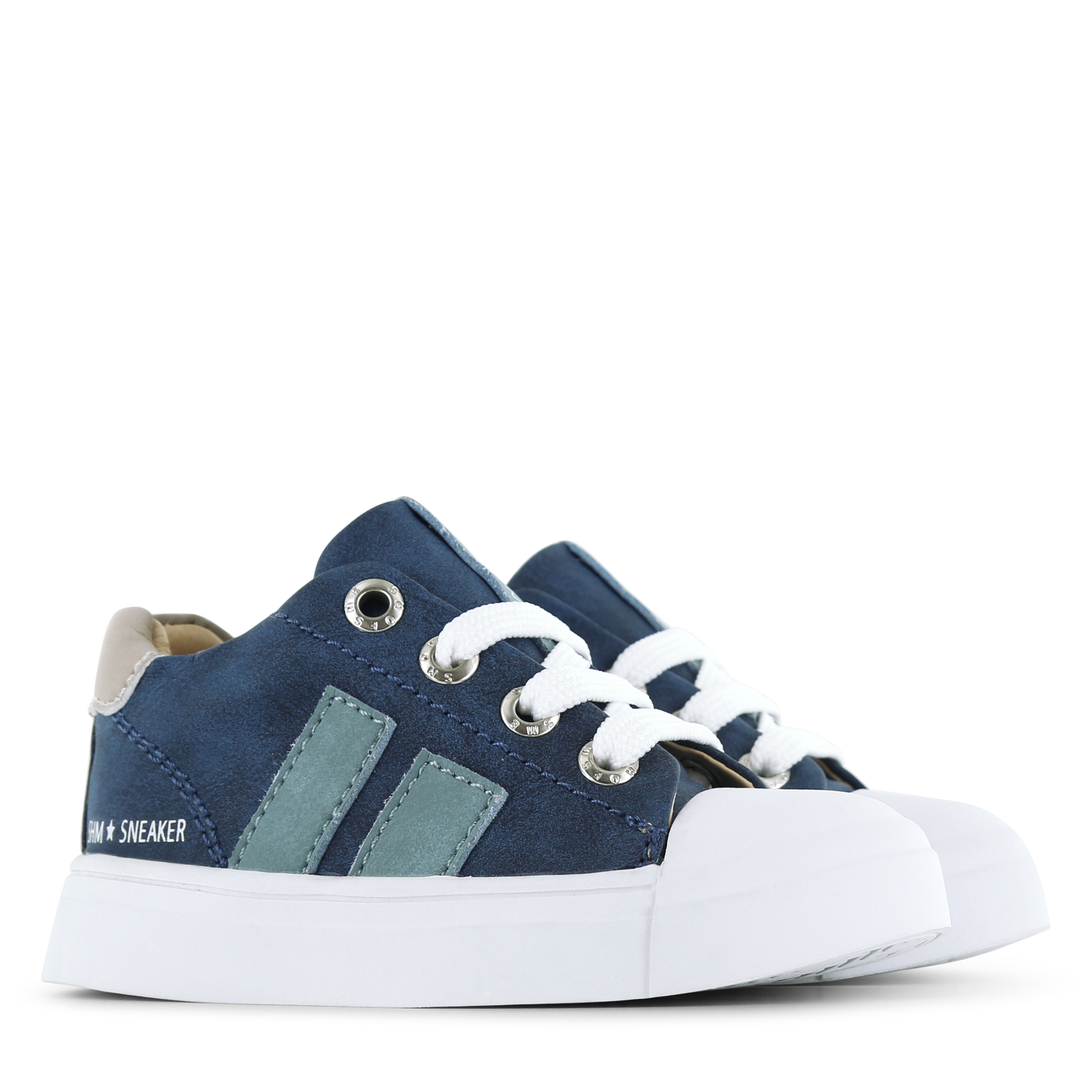 Shoesme dunkelblaue Sneaker mit Streifen