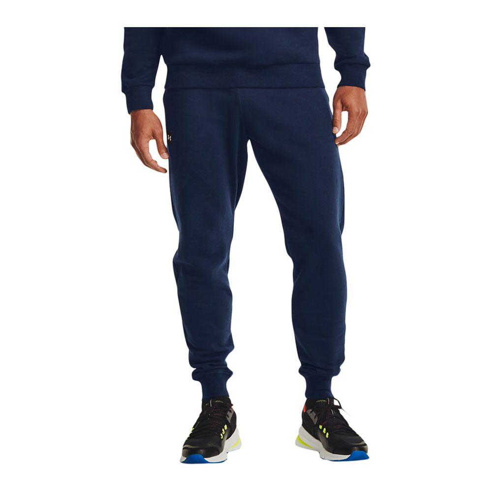 Under Armour RIVAL FLEECE - Jogging Homme marine