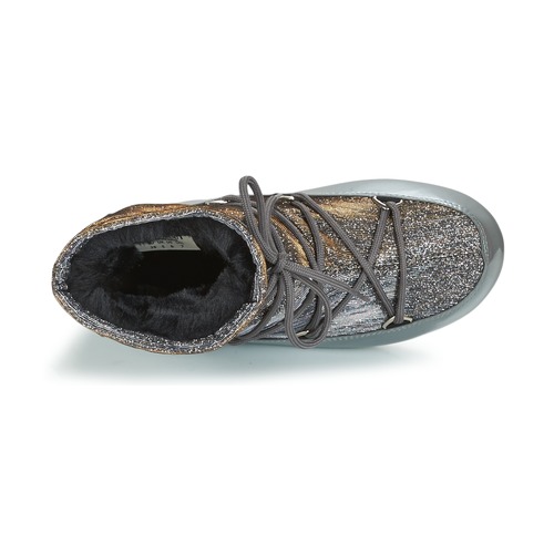 Moon Boot - MOON BOOT LOW LUREX - Gris / Argent
