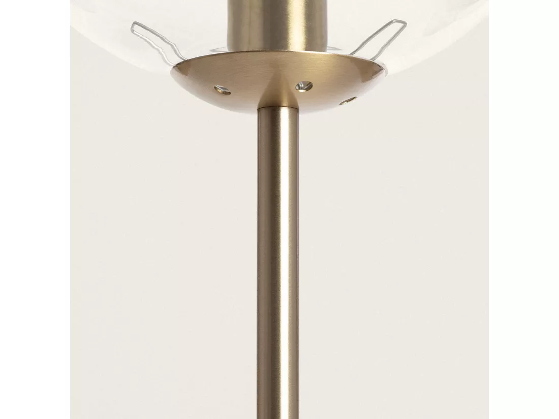 Lampadaire Métal et Verre Moonlight Clear Transparent