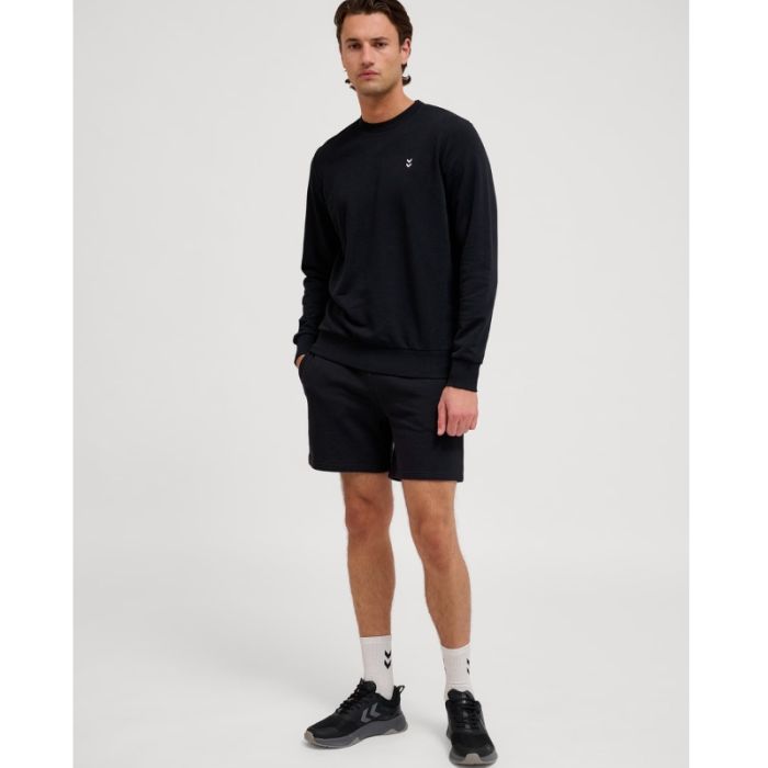 Hummel Herre Trøjer Pulse Sweat Crewneck Sort