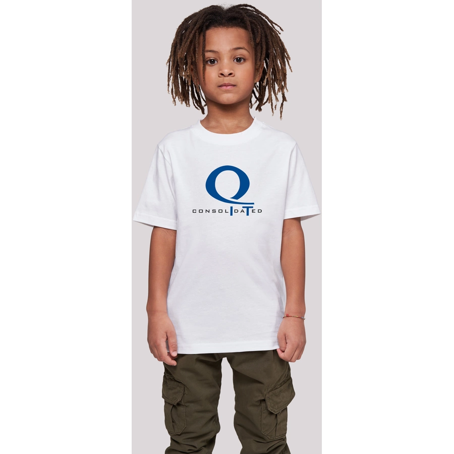 F4NT4STIC T-Shirt DC Comics Arrow Queen Consolidated Logo weiß